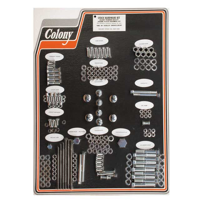 Colony Motor Screw Set for 66-69 Shovel