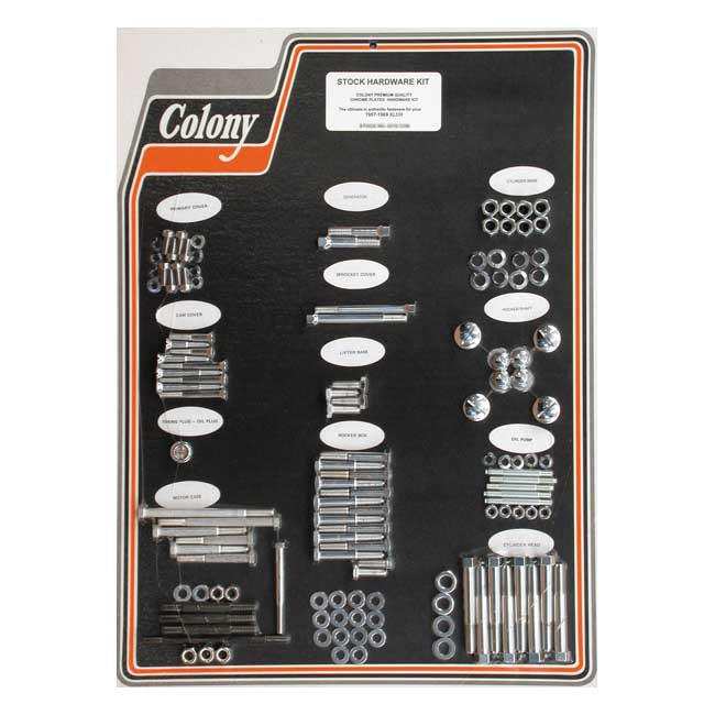 Colony Motor Screw Set for 57-69 XLCH (Excl. XL, XLH)