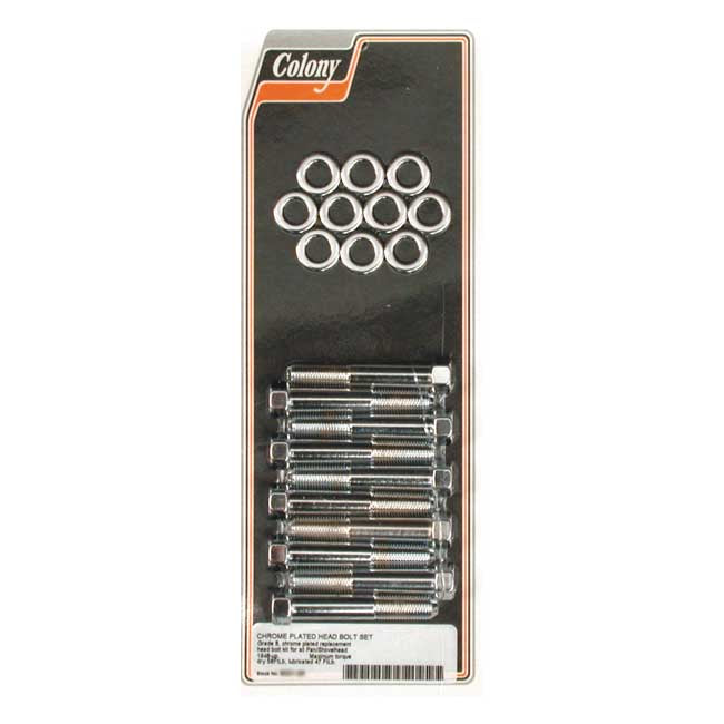 Colony Head Bolt Kit – 1948–1984 PAN; SHOVEL