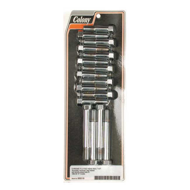 Colony Head Bolt Kit – 1952–1953 K MODEL
