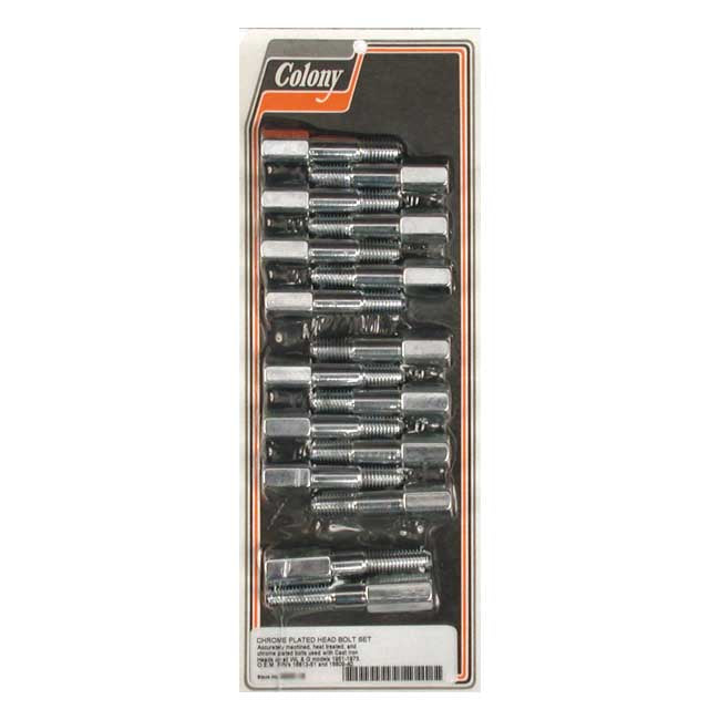 Colony Head Bolt Kit for 51-73 45" Sv (Excl. Alternator Models)