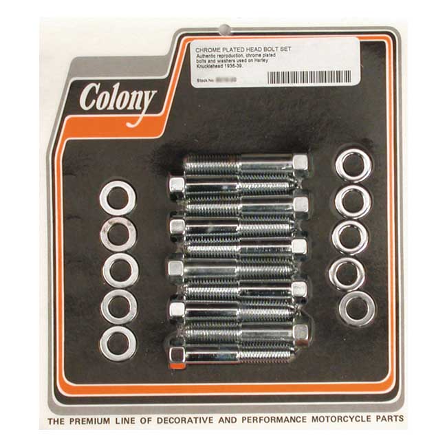 Colony Head Bolt Kit for 36-39 Knuckle