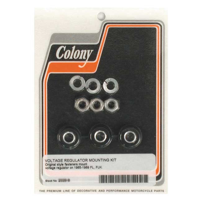 Colony Voltage Regulator Mount Kit – 1965–1969 Big Twin