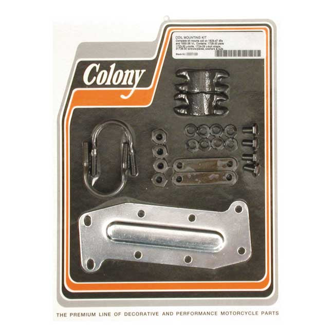 Colony, Coil Mount Kit for 30-36 VL; 29-47 45" Flathead