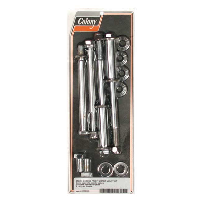 Colony Upper & Lower Motor Mount Kit for 57-85 XL