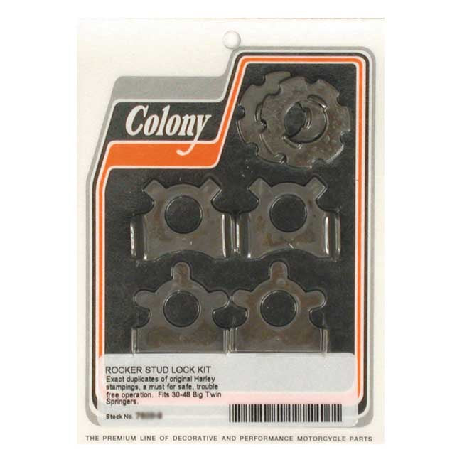 Colony Rocker Stud Lock washers for 30-48 74" Big Twin