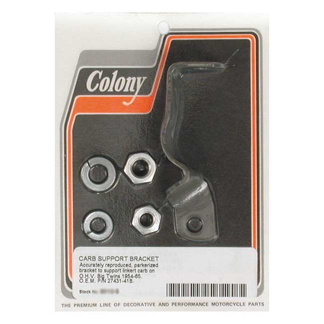 Colony Linkert Support Bracket for 54-65 Big Twin