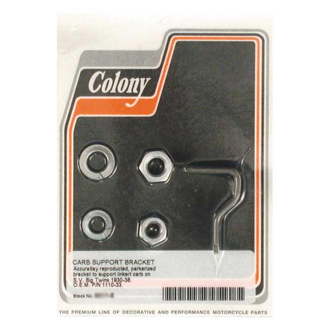 Colony Linkert Support Bracket for 30-38 Big Twin Sv