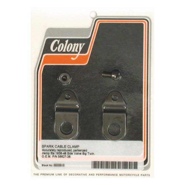 Colony Spark Control Cable Clamp for 38-48 Sv Big Twin