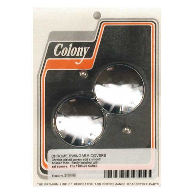 Colony Swingarm Covers for 86-99 Softail (Excl. FLSTS)