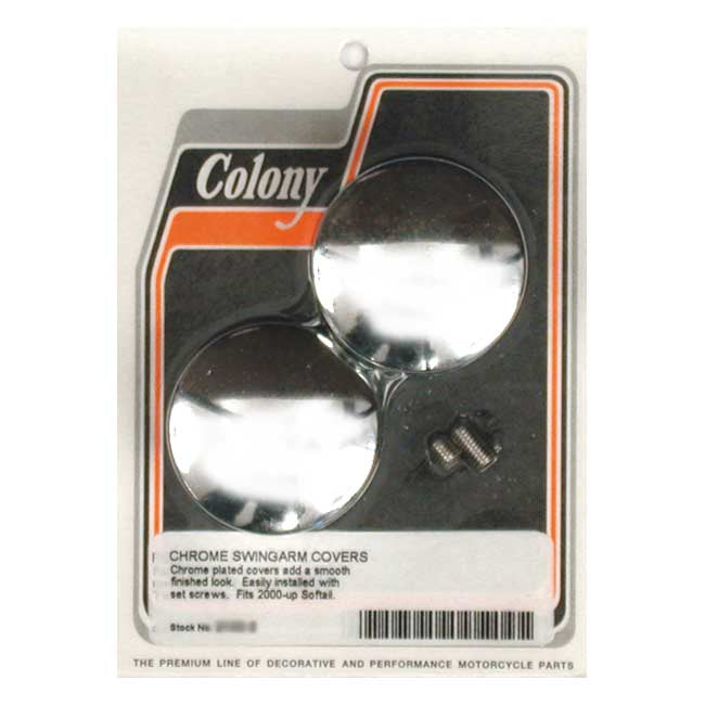 Colony Swingarm Covers for 00-07 Softail
