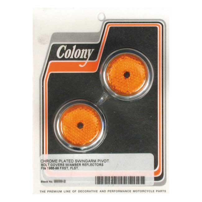 Colony Swingarm Covers for 86-99 Softail (Excl. FLSTS)