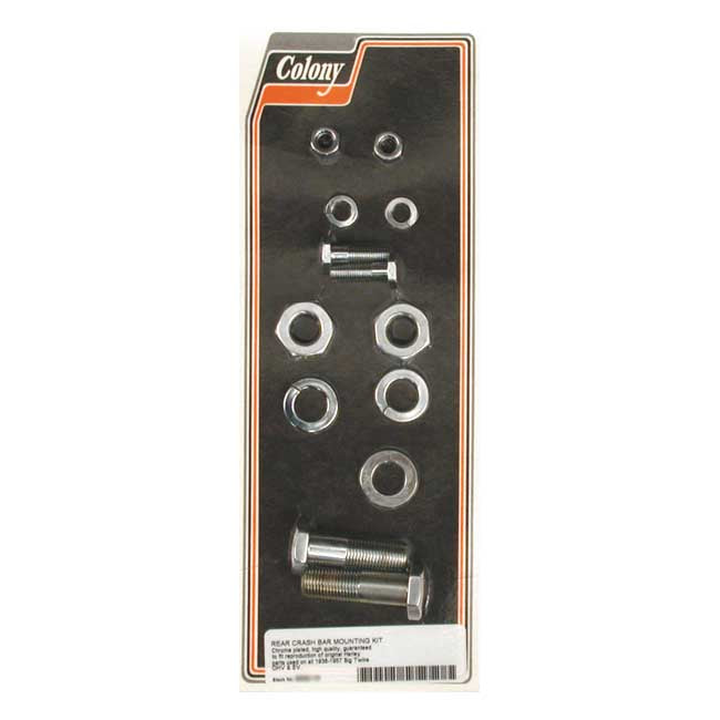 Colony Engine Guard (Crash bar) Hardware for 36-57 Ohv & Sv Big Twin