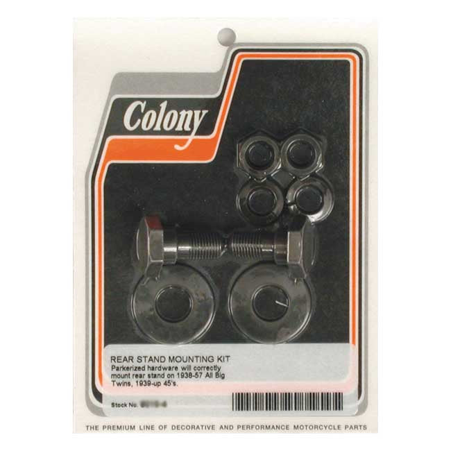 Colony Rear Stand Mount Kit for 38-57 Big Twin Ohv & Sv; 39-52 45" Sv