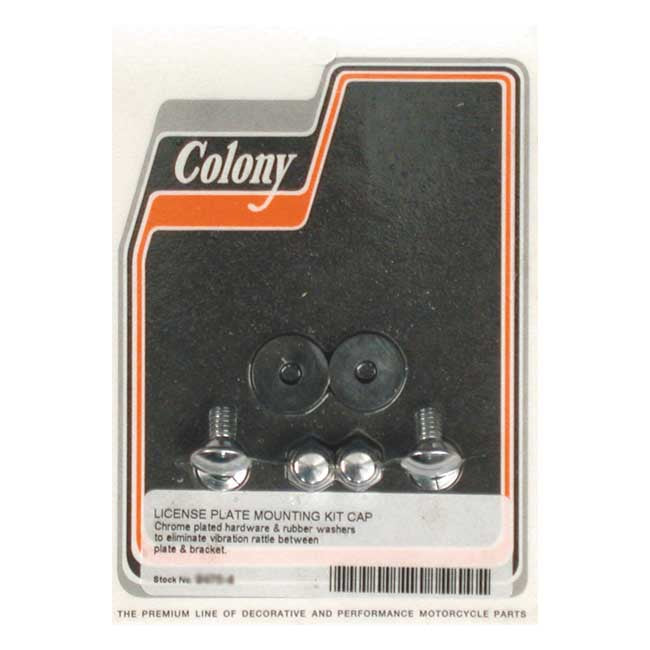 Colony License Plate Mount Kit for Multifit