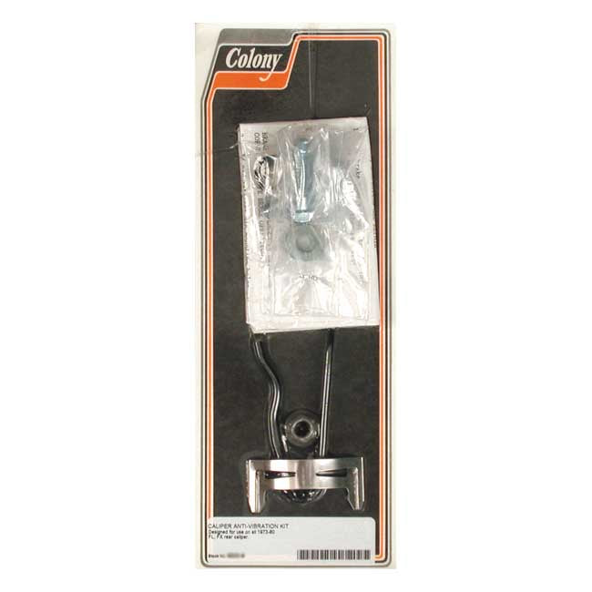 Colony Rear Caliper Anti-vibration Kit – 73-E80 FL; FX Models with the Stock…
