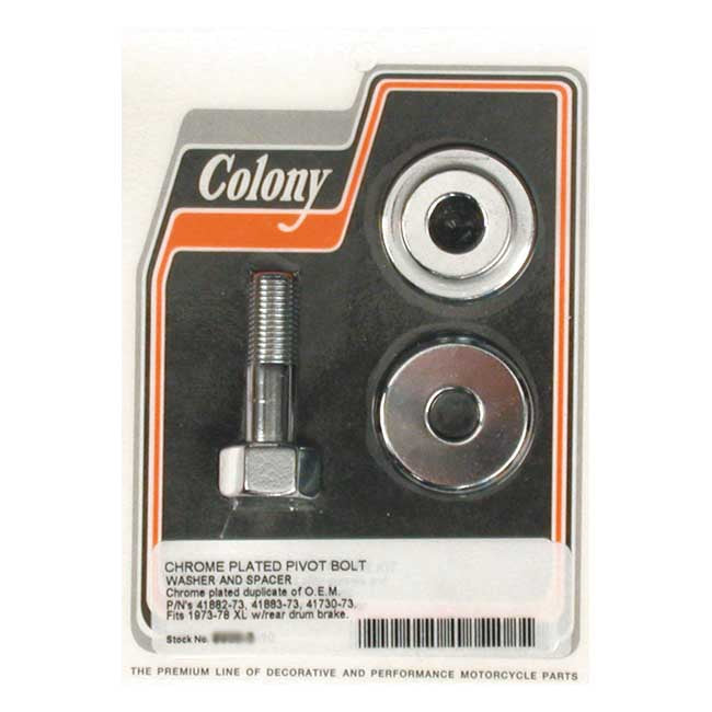 Colony Brake Anchor Pivot Bolt Kit for 73-78 XL