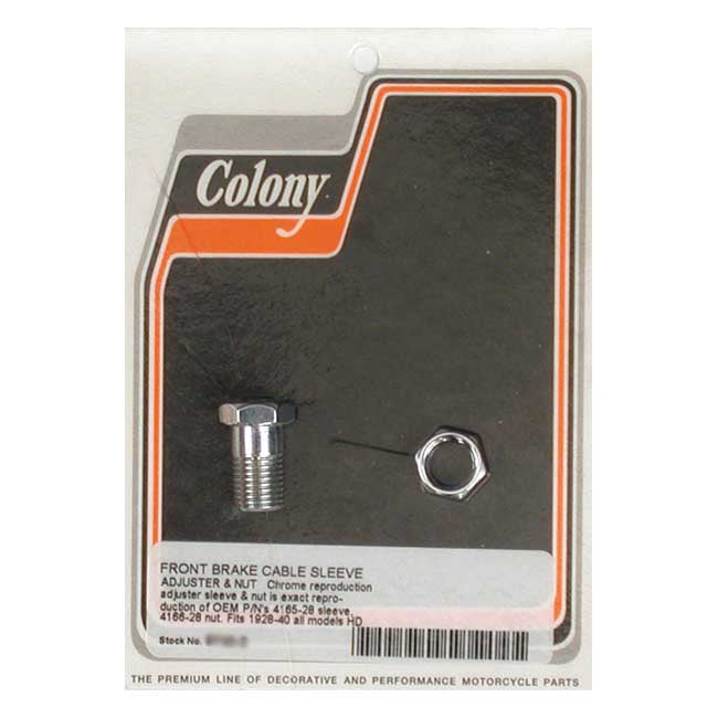 Colony Brake Cable Adjuster for 28-40 H-D