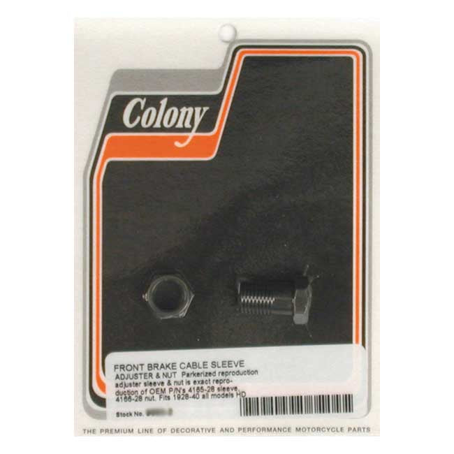 Colony Brake Cable Adjuster for 28-40 H-D