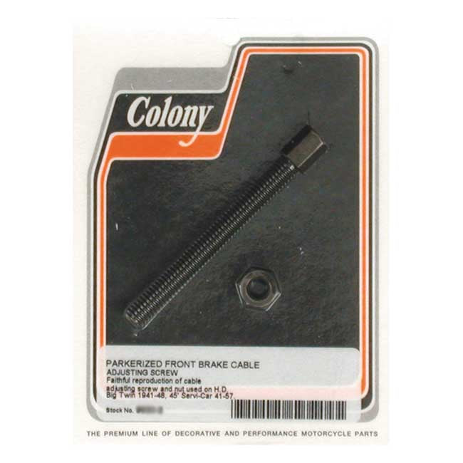 Colony Brake Cable Adjuster for 41-48 Big Twin; 41-57 45" Servicar