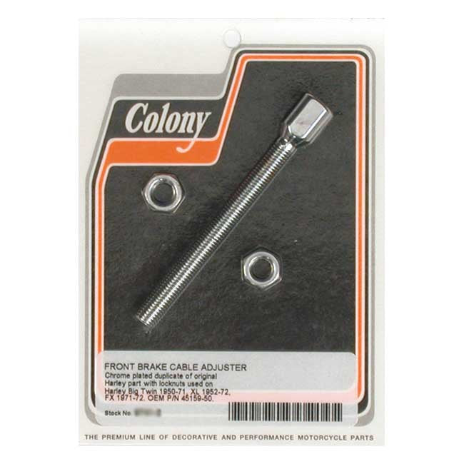 Colony Brake Cable Adjuster for 50-71 Fl; 71-72 FX; 52-72 K, KH, XL