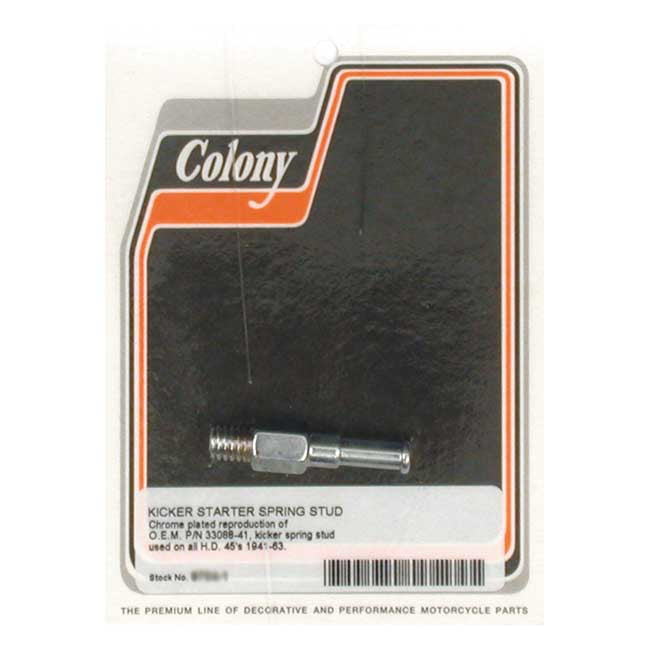 Colony Stud, Kickstart Return Spring for 41-63 45" Side Valves
