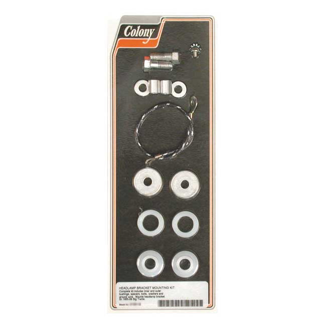 Colony, Headlamp Bracket Mount Kit for 55-59 Big Twin