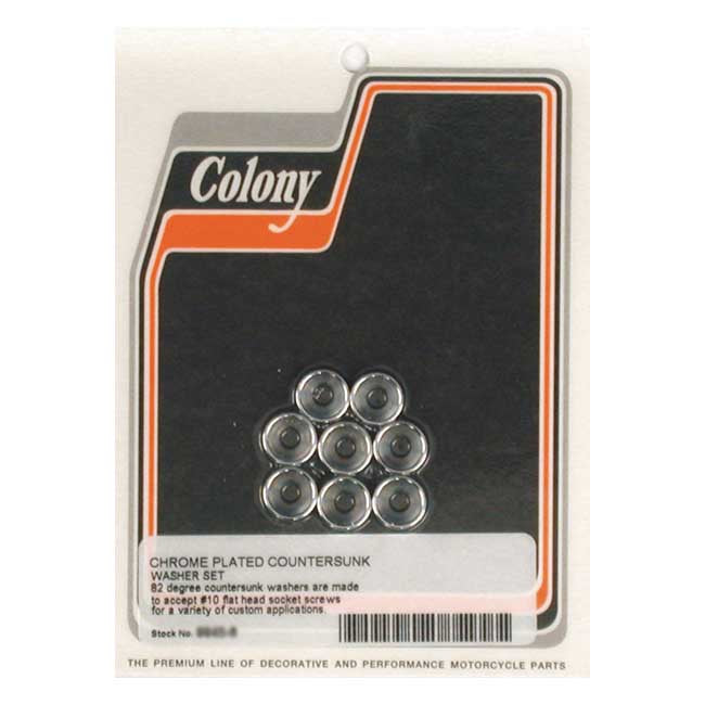 Colony Countersunk Flat washers #10 for Multifit