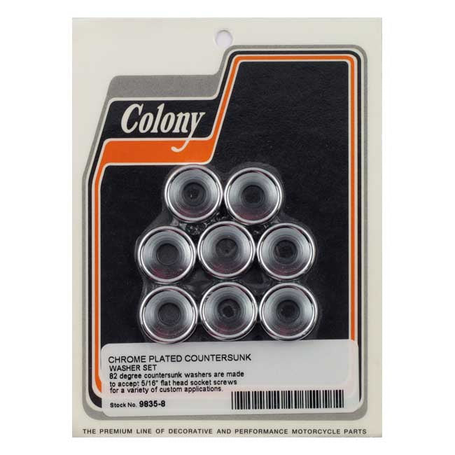 Colony Countersunk Flat washers 5/16 Inch for Multifit