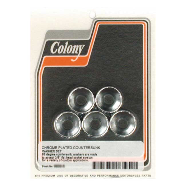 Colony Countersunk Flat washers 3/8 Inch for Multifit