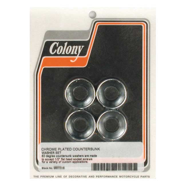 Colony Countersunk Flat washers 1/2 Inch for Multifit