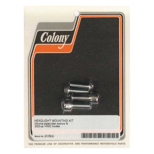 Colony Headlamp Mount Kit for 02-17 V-Rod