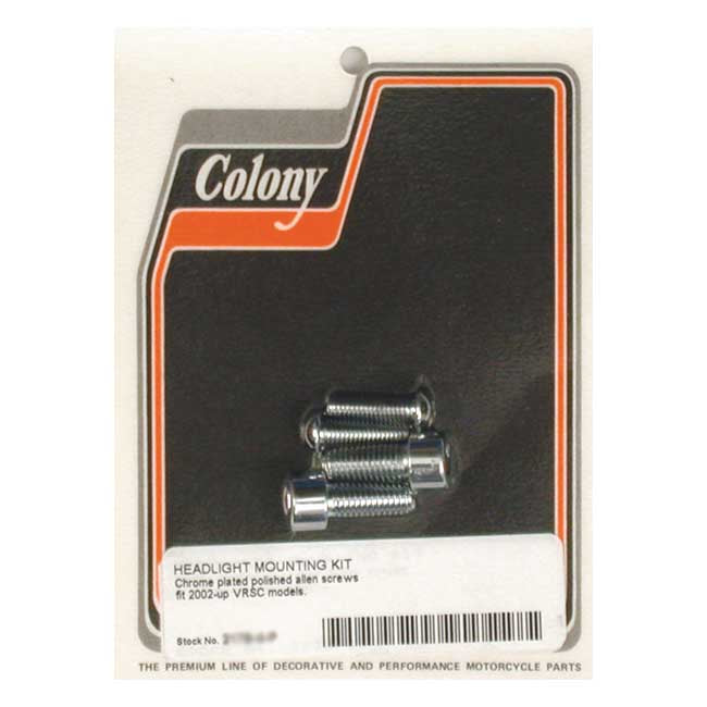 Colony Headlamp Mount Kit for 02-17 V-Rod