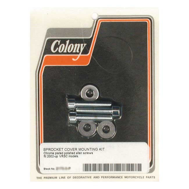 Colony Sprocket Cover Mount Kit for 02-07 VRSCA
