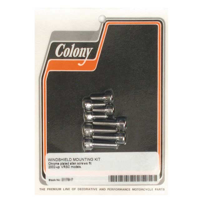 Colony Windshield Mount Kit for 02-17 V-Rod