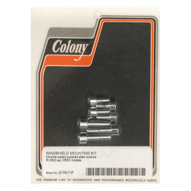 Colony Windshield Mount Kit for 02-17 V-Rod
