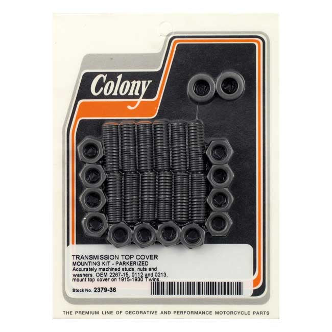 Colony Transm Top Cover Mount Kit for 1915-1930 H-D