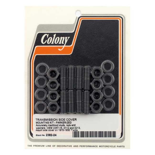 Colony Transm Side Cover Mount Kit for 1915-1930 H-D