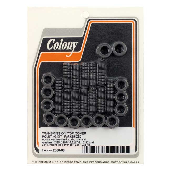 Colony Transm Top Cover Mount Kit for 1931-1936 VL