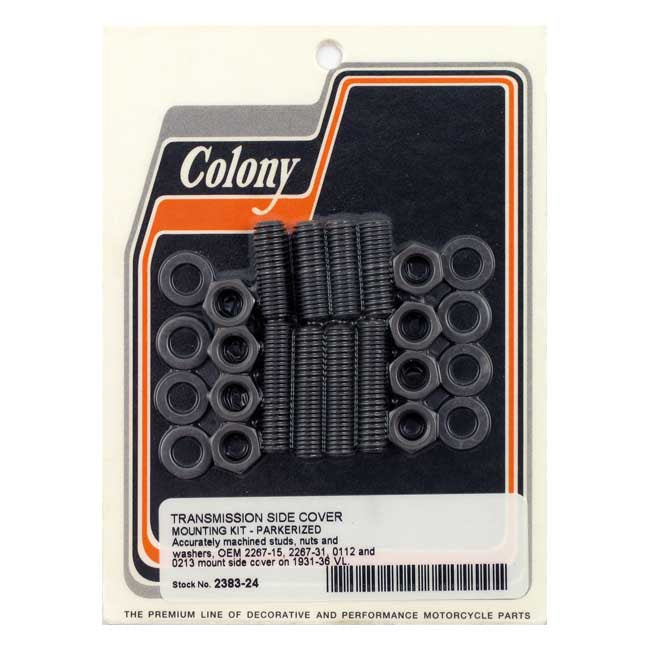 Colony Transm Side Cover Mount Kit for 1931-1936 VL