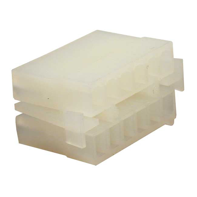 Namz, Amp/Te Connector. White, Plug, 12-Pins