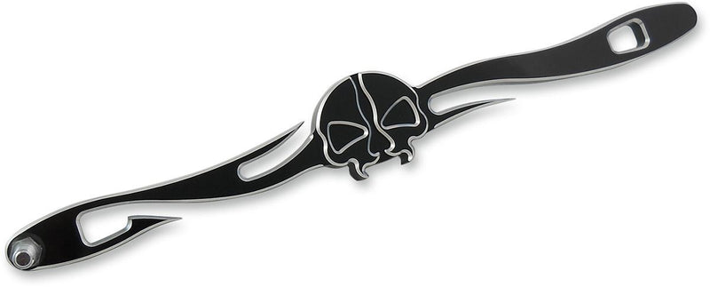 Drag Specialties Shift Linkage Split Skull Custom Black - Part #16010492 - Hogparts UK