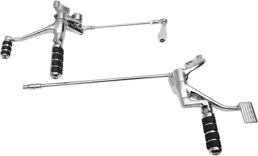 Drag Specialties Chrome Extended Forward Controls 2" - Part #16220488 - Hogparts UK