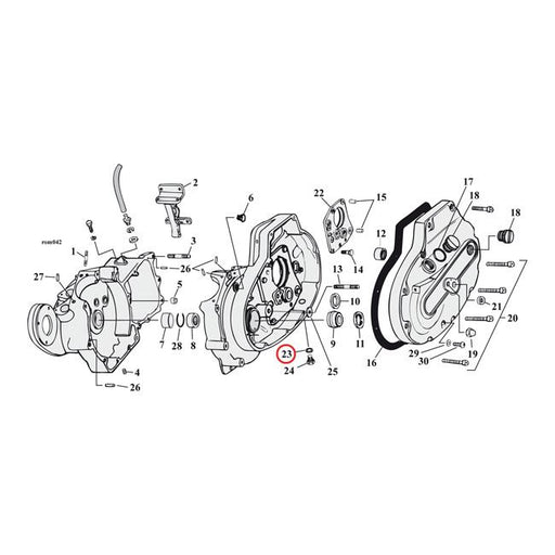 COMETIC O-RINGS, DRAIN, DIPSTICK & OIL PUMP PLUGS - 77-03 XL: Crankcase, drain plug (1 used)  04-19 XL; 08-12XR1200: Primary cover, drainplug (1 used)  07-19 Softail; 07-19 FLT/Touring; 06-17 Dyna: Primary cover, drainplug (1 used)  93-19 FLT(2); 91-17 Dy - Hogparts UK