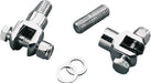 Drag Specialties Passenger Footpeg Relocation Kit W/ Clevis - Part #DS253485 - Hogparts UK