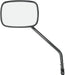 Drag Specialties Mirror Rectangular Black W/ Long Stem - Part #06400657 - Hogparts UK