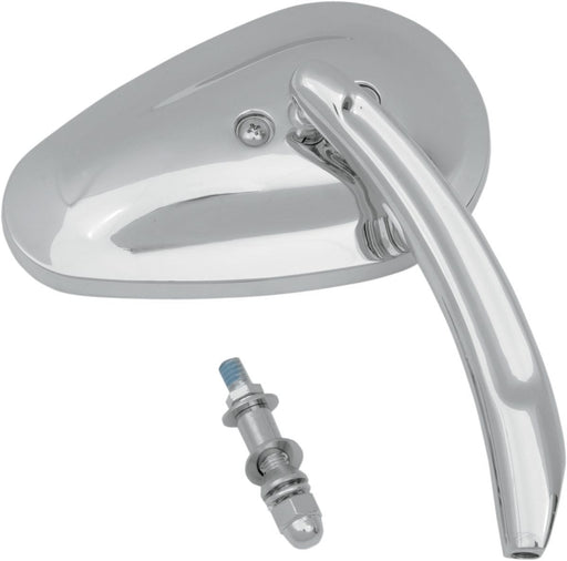 Drag Specialties Mirror Tear Drop Right Chrome - Part #19011900 - Hogparts UK