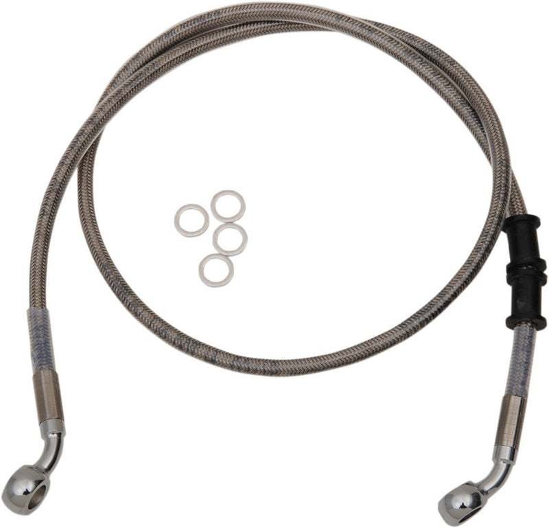 Drag Specialties Frt Brake Line Xl Ss - Part #17415356 - Hogparts UK