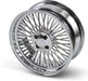 Drag Specialties Rear Wheel 50 Spoke Radial 18"X7" Chrome - Part #02040433 - Hogparts UK