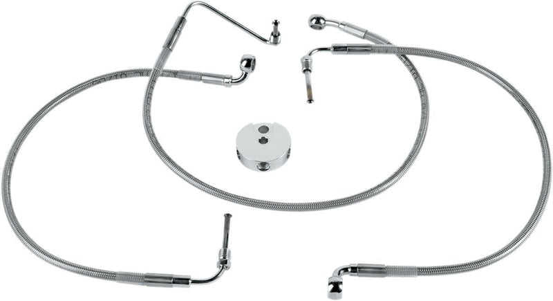 Drag Specialties Front Brake Line Stainless Steel - Part #12042741 - Hogparts UK